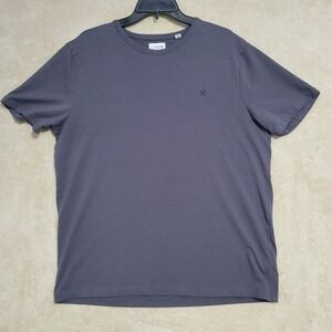 CUTS The‎ Friday Projects Crew Neck T-Shirt Mens Gray Short Sleeve Casual XL